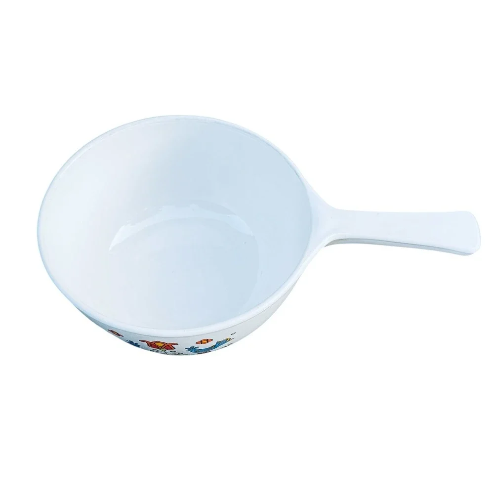 Vintage Pyrex Country Festival Pattern 1.5 Cup 750ml Casserole Saucepan Bowl